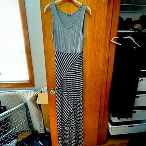 Geometric maxi dress